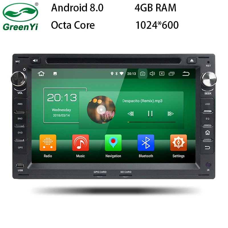 Octa Core Android 8.0 Car DVD GPS Radio For Old VW Transporter T4/T5 Bora Passat Mk5 Golf Mk4 Polo Jetta Peugeot 307 1998-2008 Octa Core Android 8.0 Car DVD GPS Radio For Old VW Transporter T4/T5 Bora Passat Mk5 Golf Mk4 Polo Jetta Peugeot 307 1998-2008