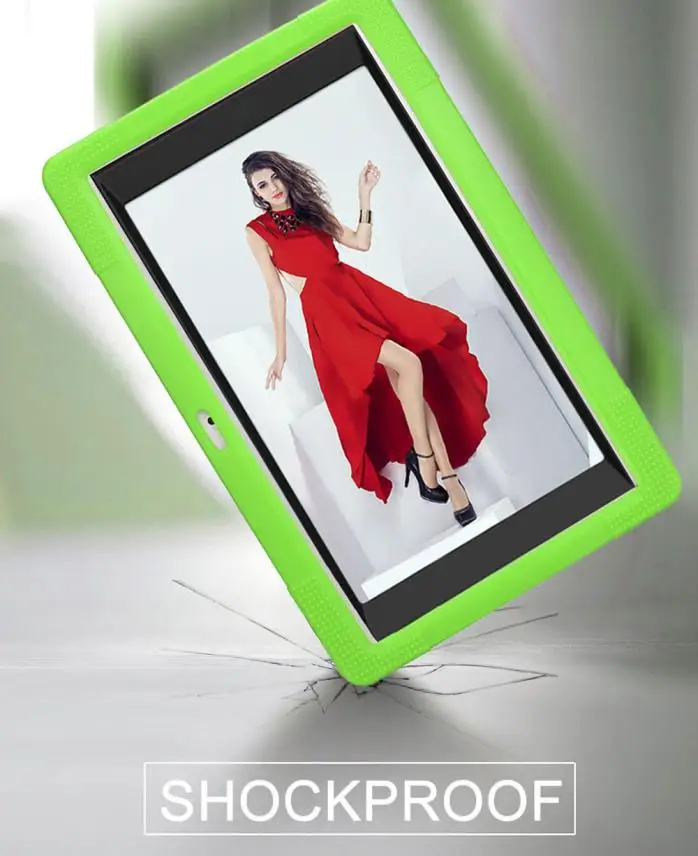 Carprie универсальный силиконовый чехол для 10 10,1 дюймов Android Tablet PC 18Mar22 Прямая поставка F