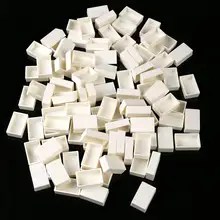 MEEDEN пластиковые пустые акварельные краски кастрюли, 50 шт/100 шт полуполные кастрюли