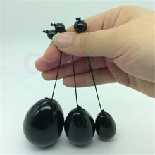 FREE SHIPPING 10 sets/lot Set/3 natural Obsidian jade egg for Kegel Exercise Pelvic Muscle Vaginal Tightening Ben Wa yoni egg FREE SHIPPING 10 sets/lot Set/3 natural Obsidian jade egg for Kegel Exercise Pelvic Muscle Vaginal Tightening Ben Wa yoni egg