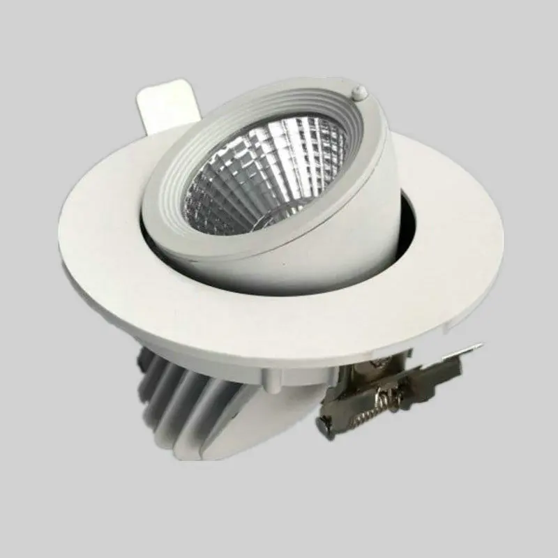 

100PCS/LOT Dimmable Recessed LED Downlight 10W 12W 15W 20W COB LED SpotLight LED Ceiling Lamp AC110V AC220V Free shipping