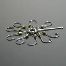 Новое поступление 8 шт./лот последние Рыбалка Крючки диск накидные Крючки снасти рыбы взрыв Крючки#4#6#8#10 для выбрать