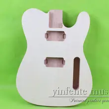 Шея гриф Ebony mahgang сделал тело красного дерева Сделано клен один комплект Незаконченный электрогитара