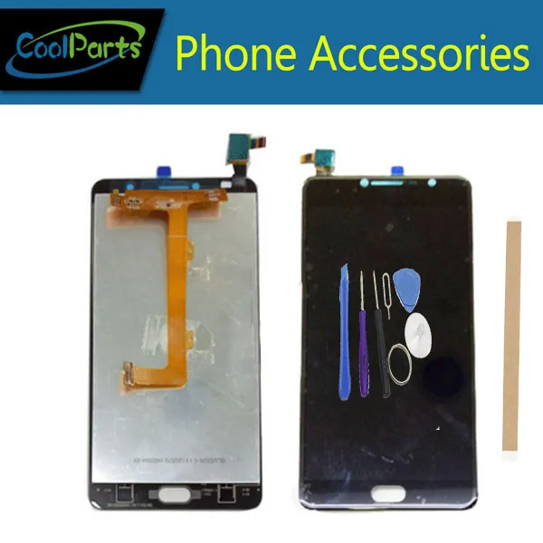 

1PC/Lot For Alcatel One Touch Pop 4S 5095 5095B 5095L 5095K OT5095 LCD Display And Touch Screen Digitize Black Color +Tools&Tape
