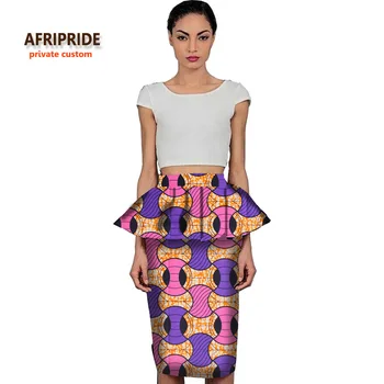 

Spring new african skirt african dress for women bazin riche femme clothing fashion fabric pattern knee-length plus size A722701