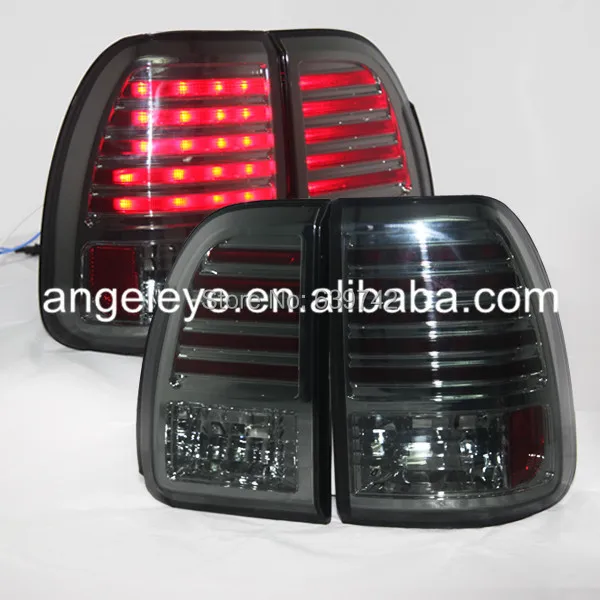 For TOYOTA for Lexus LX470 LED Tail Light 2003 2007 All Smoke Black SN