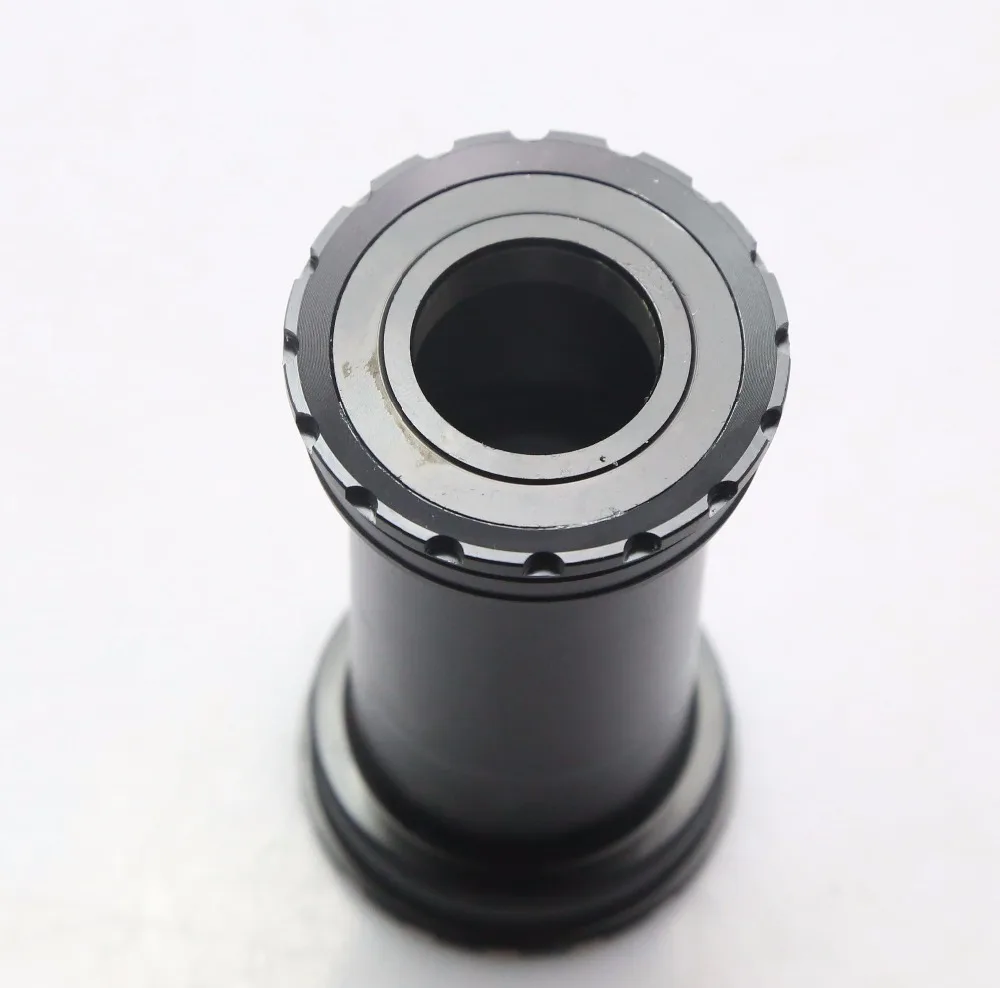 ACRZ-BB386 386 24 Adapter Bicycle Press Fit Bottom Brackets Axle for MTB Road Bike Shimano, 24mm Crankset