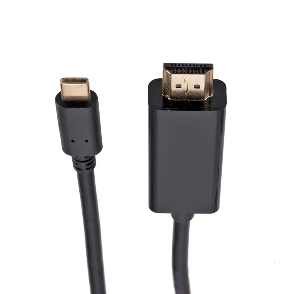 Тип C USB-C к HDMI Кабель 1,8 m USB 3,1(порта Thunderbolt 3) для планшет HDMI кабель для Macbook Xiaomi Тетрадь Galaxy S9