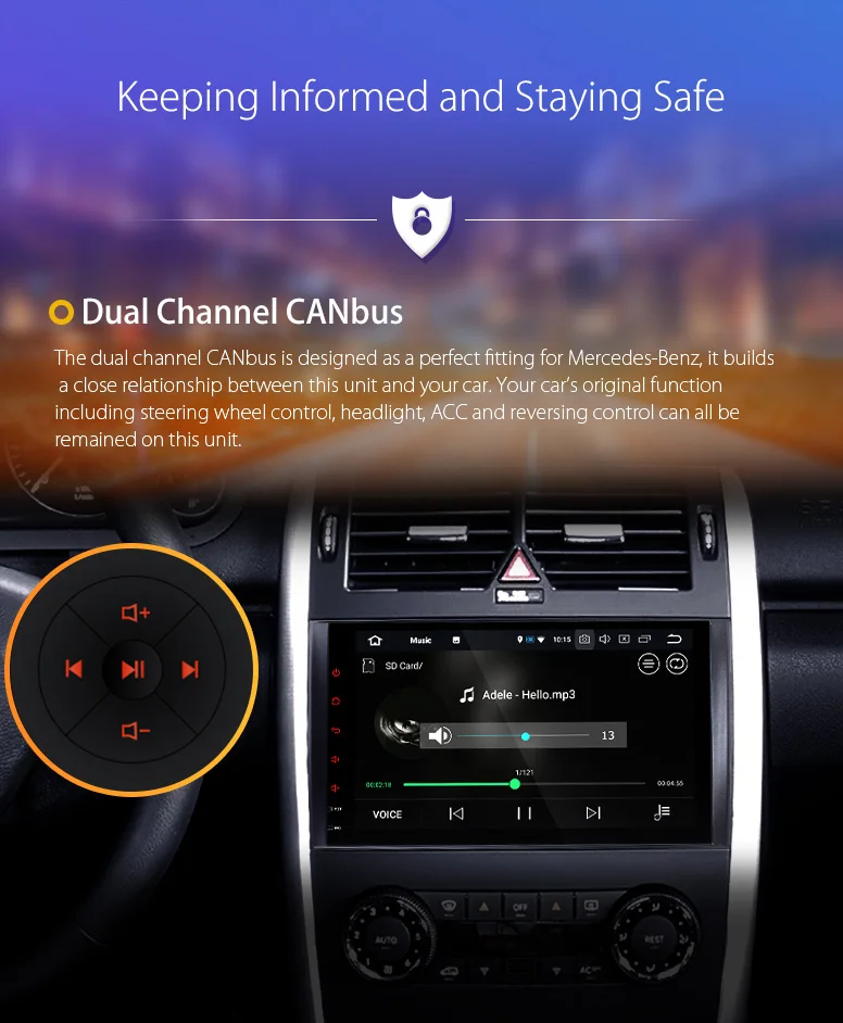 Best Radio Android 8.0 Octa Core Car DVD Player GPS for Mercedes Benz B-Class W245 A-Class W169 Viano Vito W639 Sprinter W906 18