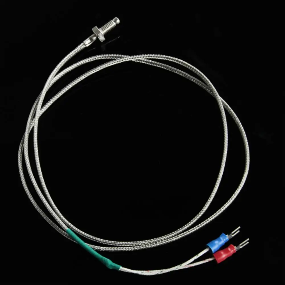 2PCS 1M 3.3ft Cable K Type Thermocouple Temperature Controller 800℃ Sensor Probe