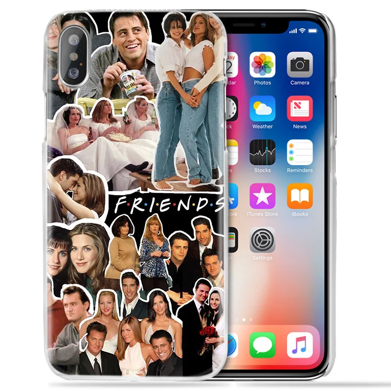 Чехол Friends tv Show для iPhone XS Max XR X 10 7 7S 8 6 6S Plus 5S SE 5 4S 4 5C 11Pro, Роскошный чехол, жесткий пластиковый чехол для телефона