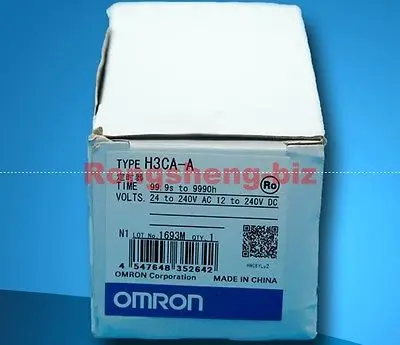 

DHL/EMS 5 Sests for OMRON Timer H3CA-A H3CAA 24-240VAC/VDC New in box #RS01