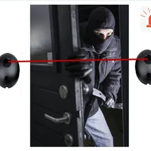 2шт/lotExternal позиционирование сигнализации Детектор инфракрасный луч сенсор барьер для ворот и дверей Окна защита от взлома