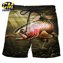 Крутая Рыба Стиль 3D пляж