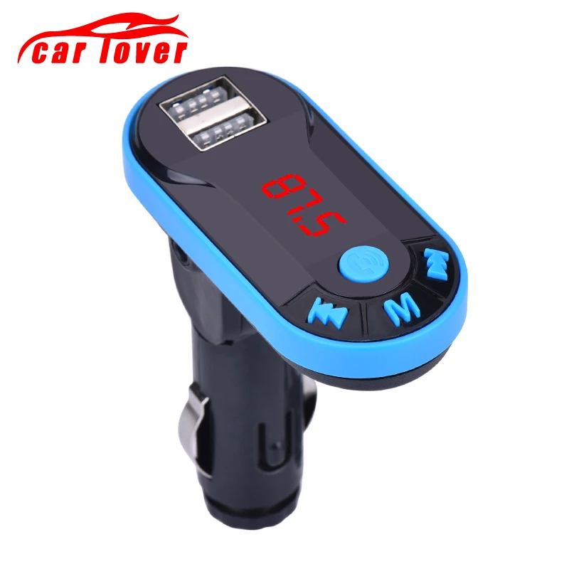 FM Transmitter Bluetooth Car Kit MP3 Player LED Dual USB 4.1A Charger Voltage Display Wireless Mp3 | Автомобили и мотоциклы