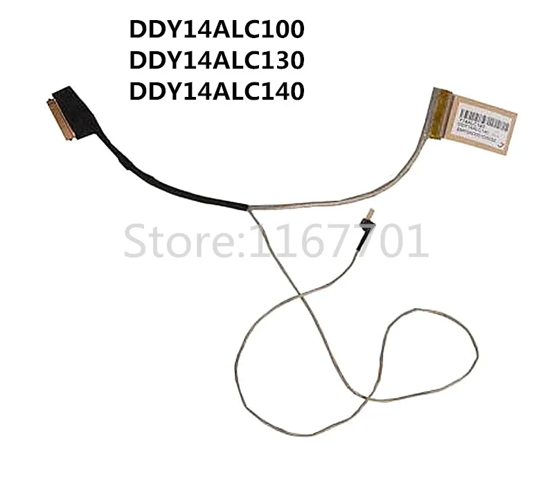

Laptop LCD/LED/LVDS Audio/video Cable for HP Pavilion 15-P000 15-P010DX 15-P (A) NON-TOUCH DDY14ALC100 DDY14ALC130 762519-001