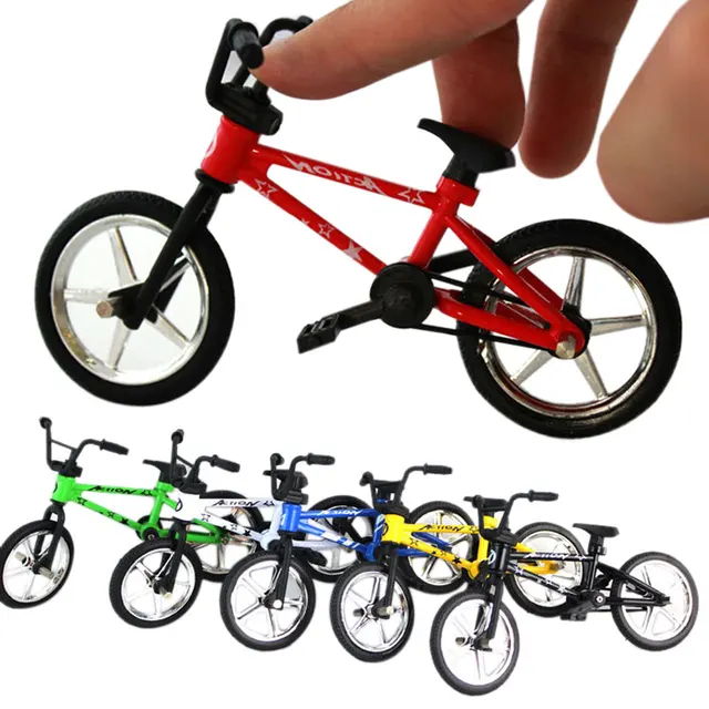 Mini Bicycle Toy Excellent Finger Mountain Bike Creative Gift Workmanship BM88 1