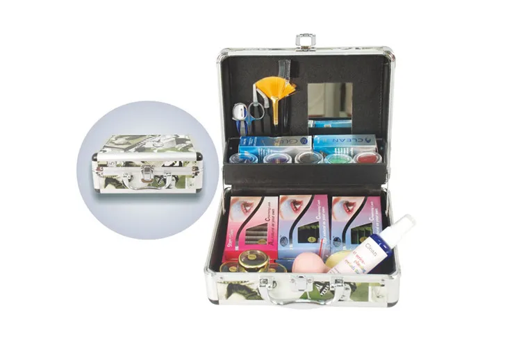 

1 Set Professional False Eyelash Extension Cosmetic Makeup Kit Set with Case Salon By Free Shipping
