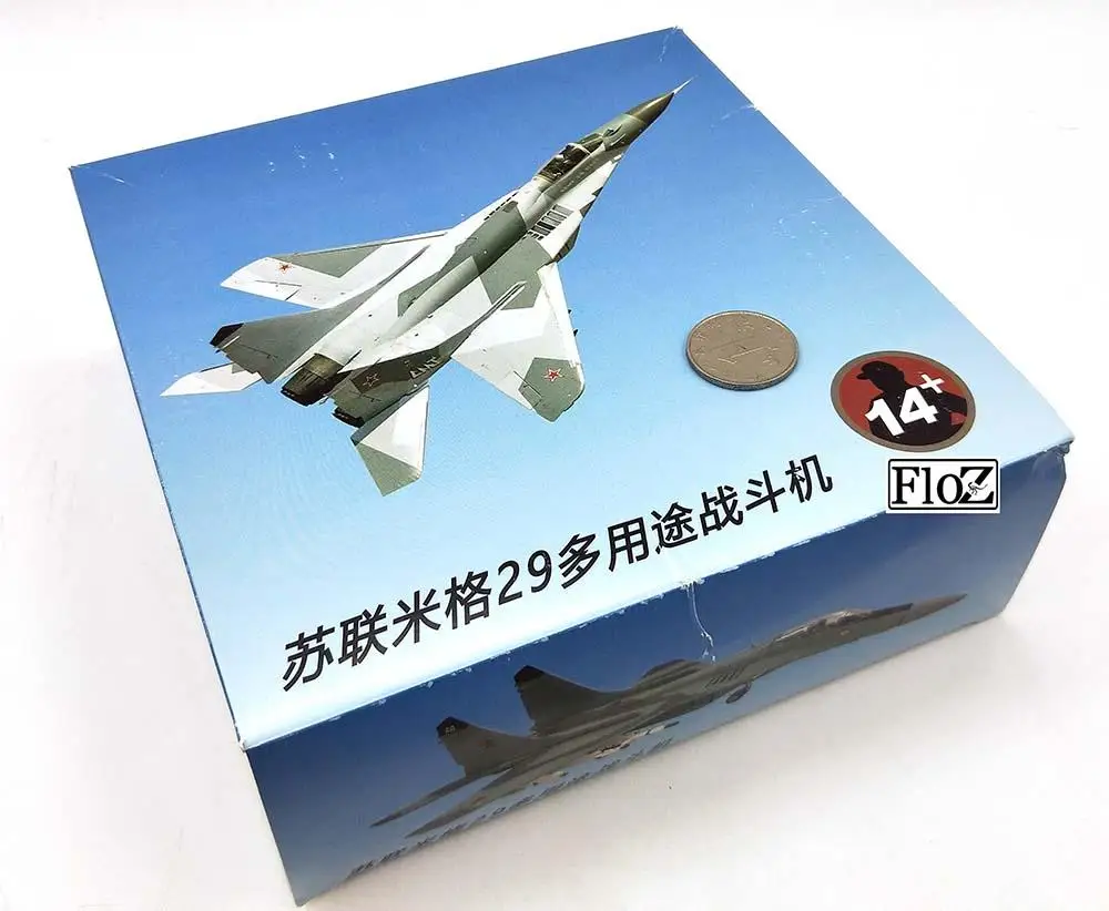Mig 29 Fulcrum C 1/100 литье под давлением модель самолета Mikoyan советский| |