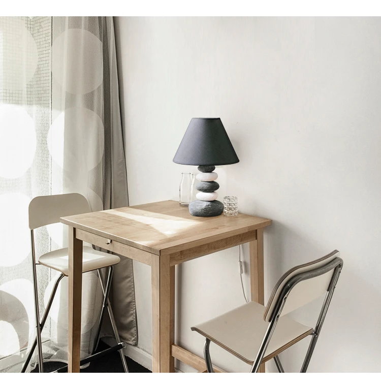 Candeeiro de Mesa Luz da Noite País Pedra Cerâmica Dimmer Sala Estar Cabeceira Porcelana Ajustável Pequena Leitura h 36 - 42cm 1072 12 sala estar cabeceira porcelana ajustável pequena leitura luz da noite h 36 42cm 1072