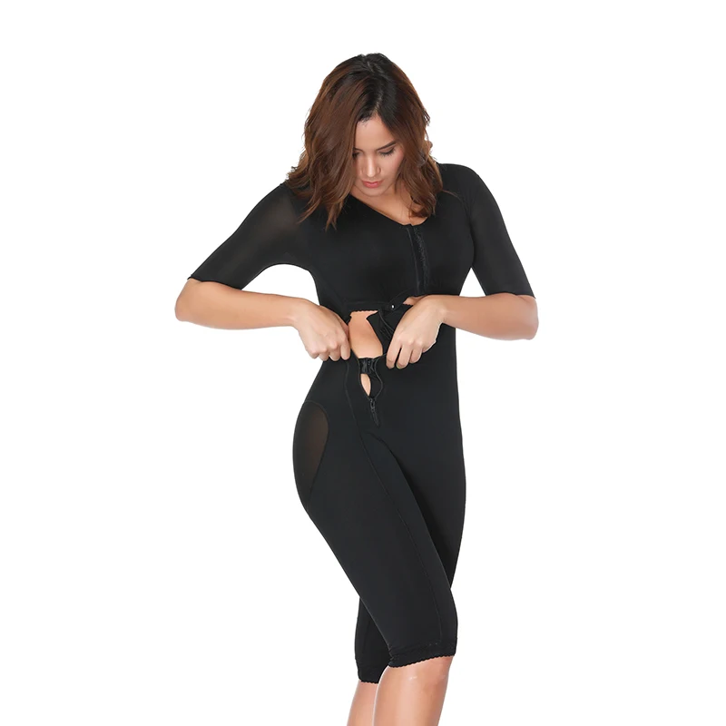 Fajas Colombianas Post-Surgery Full Body Arm Shaper Body Suit Powernet Girdle Black Waist Trainer Corsets Slimming Shapewear Fajas Colombianas Post-Surgery Full Body Arm Shaper Body Suit Powernet Girdle Black Waist Trainer Corsets Slimming Shapewear