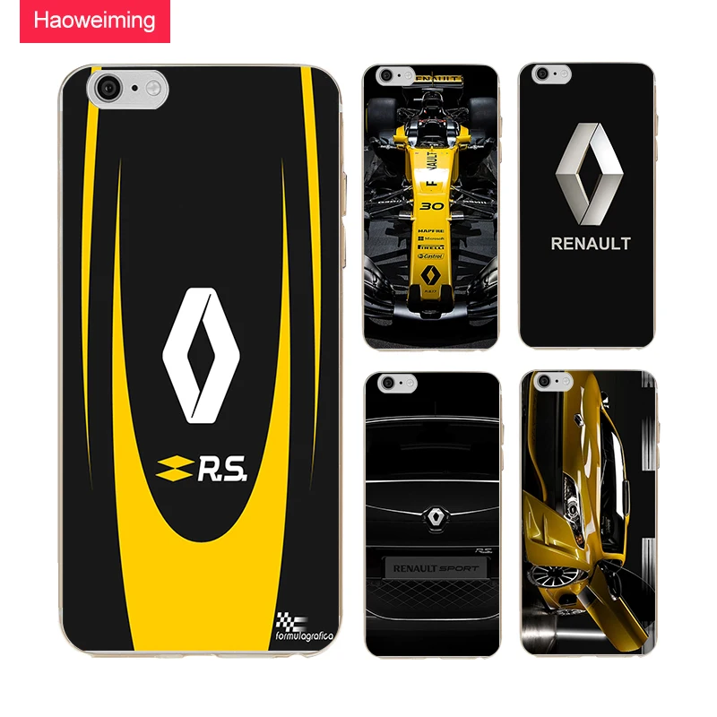 Renault rs автомобиль силиконовые силиконовый чехол для samsung galaxy S3 S4 S5 S6 S7 S8 S9 Edge Plus a3 A5