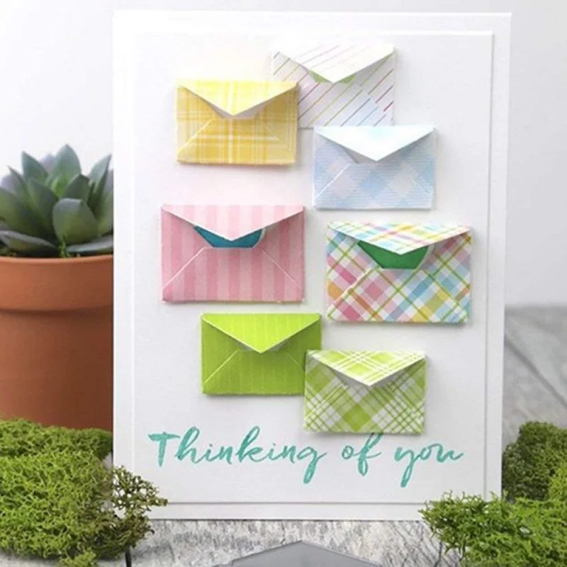 

DIY Scrapbooking Embossing Paper Cards Making Decorative Craft Supplies Pop up Envelope Metal Die Cuts Cutting Dies