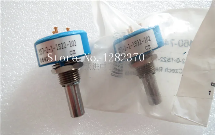 

[BELLA] VISHAY US imports 1K gold pin high abrasion instrument mechanical single-turn potentiometer handle length 22MM round