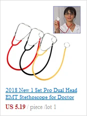 Новинка, 1 набор, профессиональный стетоскоп EMT с двойной головкой для врача, медсестры, медицинских студентов, инструмент для измерения артериального давления