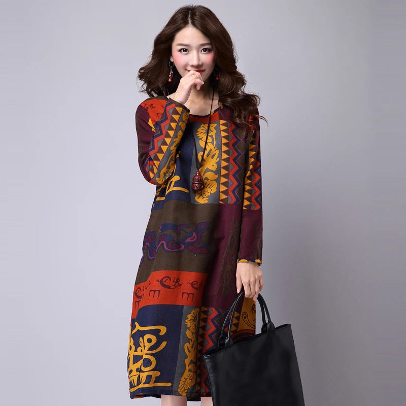 long ethnic dress