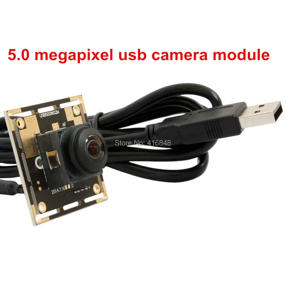

5MP 2592X1944 autofocus usb camera module 170 degree fisheye lens CMOS OV5640 wide angle usb PCB board for kiosk atm POS
