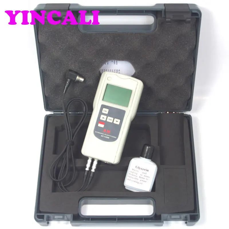 Fast Shipping Ultrasonic Velocity Gauge AT-140H Applicable for Metal Plastic and Other Hard Material Thickness Measurement | Инструменты