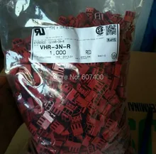 VHR-3N-R COR Vermelha caixas Conectores terminais de caixas 100% de peças novas