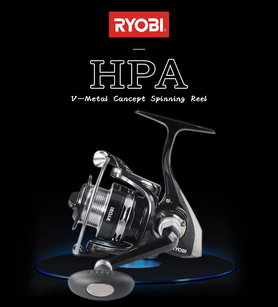 Carretel de Pesca Equipamento de Pesca 6 + 1bb Ryobi Fiação Model 8000 Modelo Carpa Carretel Engrenagem Relação 5.1: 1 - 5. 0:1 Arrastar Potência 2.5-10kg Hpa 1000 2 Esporte e Lazer