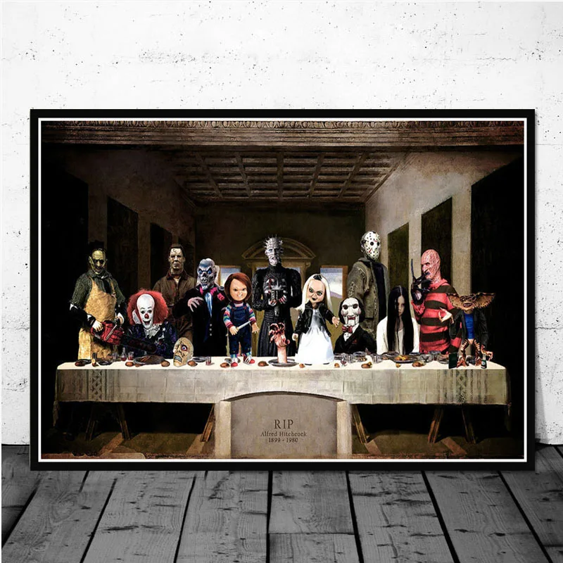 Горячая Распродажа! Freddy Jason Чаки Хэллоуин ужас персонаж фильма последняя супер