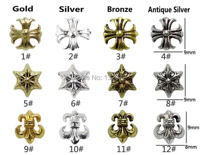 120pcs Pack 24 Kinds Anchor Cross Star Of David Nail Art 120pcs Pack 24 Kinds Anchor Cross Star Of David Nail Art Decorations