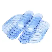 Y& W& F 20 шт. Стоматологическое Отбеливание зубов щек Втягивающее устройство для рта C-shape белый/синий 3 Размера Стоматологический расширитель рта для интраоральной обработки BFWY