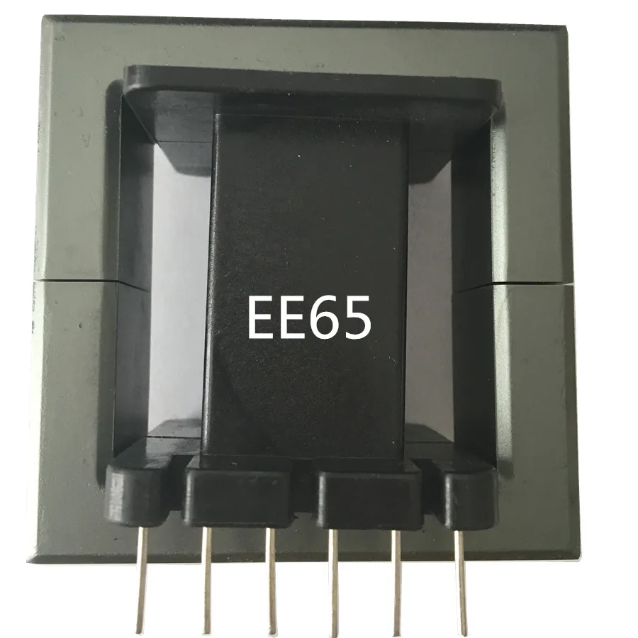 

EE65B large watt transformer ferrite core with 6+6pin bobbin E shape Isolator ferrite bead EE65/28/21,15sets/lot