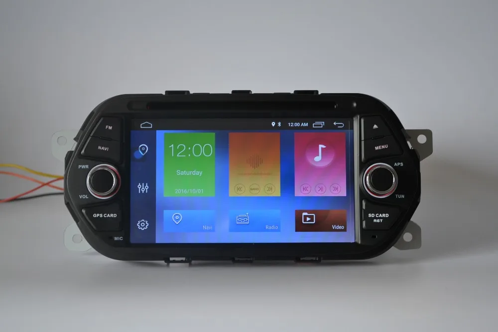 Sale 7 inch android 9.1 car DVD gps navigation for fiat AEGEA 2016,radio,wifi,quad core,English,russian,french 11