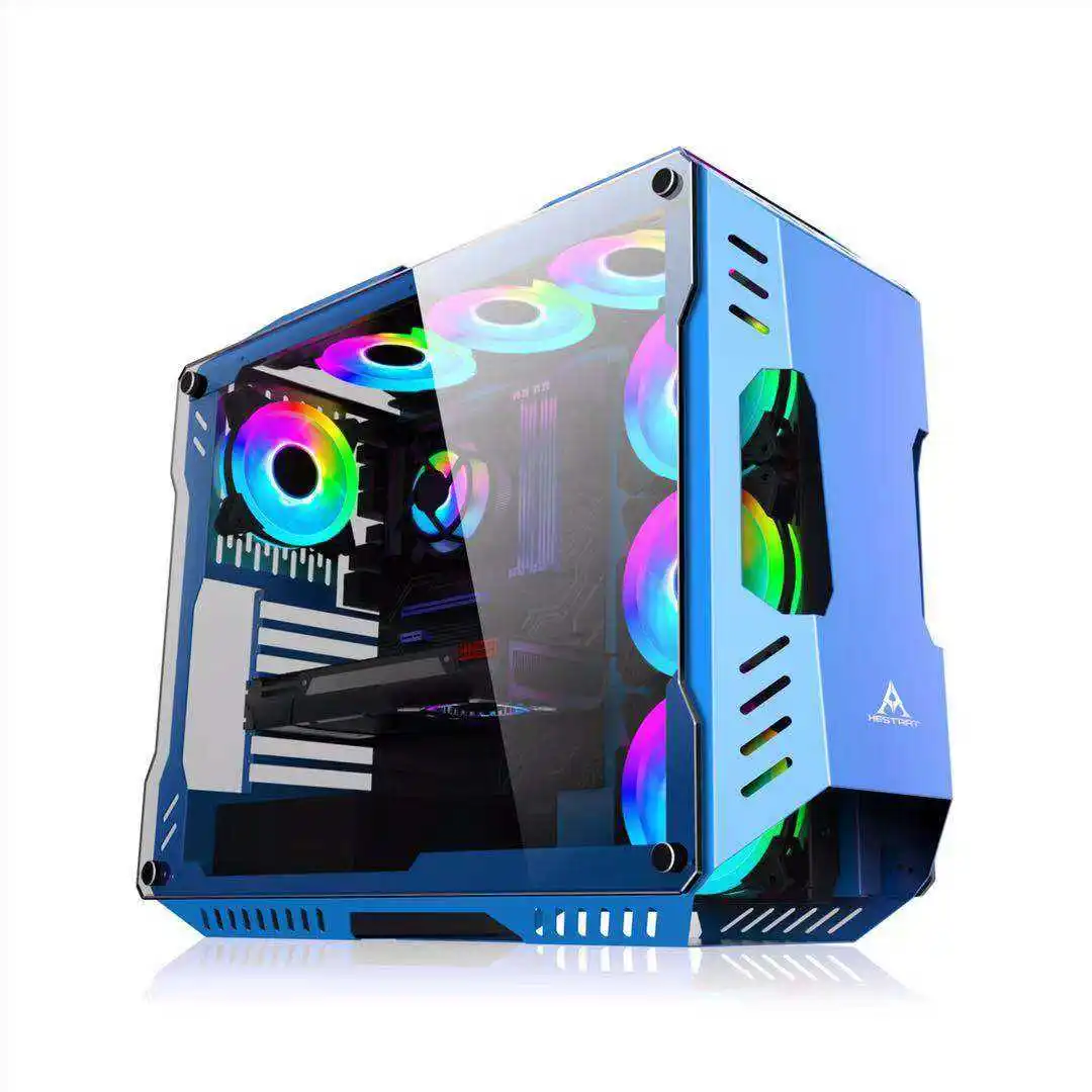 blackrock kulesi pandora e spor bilgisayar masaustu bilgisayar split tip su sogutmali hava sogutmali atx kurulu oyun sasi computer cases towers aliexpress