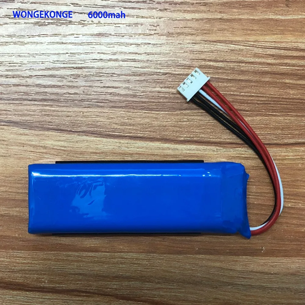 

WONKEGONKE 6000mah for JBL Charge 3 standard version battery GSP1029102A Batterie tracking number