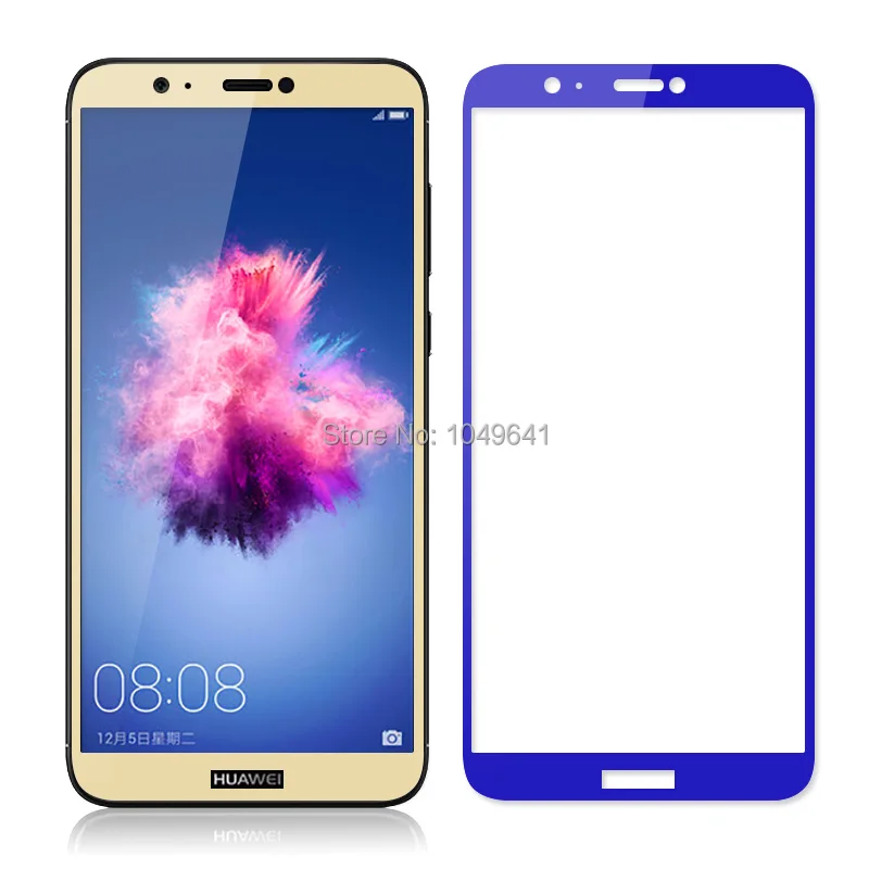 KHW1772_3_High Quality 2.5D Full Screen Cover Tempered Glass Screen Protector for Huawei P Smart 5.65 inch