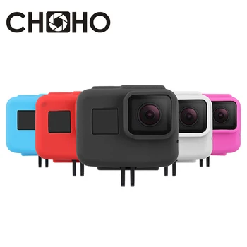 

For Gopro Hero 5 6 7 Black Accessories Protective Frame Case Standard Housing Soft Rubber Silicone Shell Protector