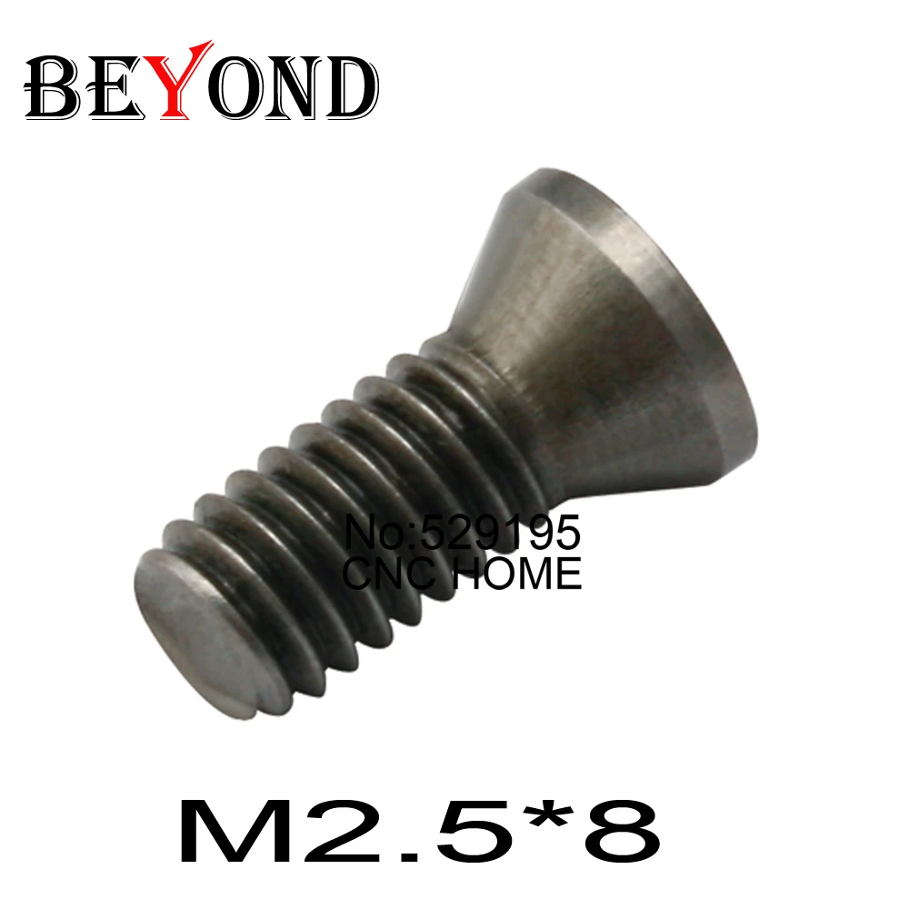 

50pcs M2.5*8 Insert Torx Screw for Replaces Carbide Inserts CNC Lathe Tool lathe accessories
