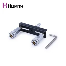 Double Quick Connector Dildos Holder Hismith Machine Device Attachements Metal Sex Machine accessory