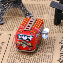 Детские игрушки заводные игрушки винтажный пожарный автомобиль грузовик модель детские классические заводные игрушки