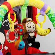 Красочный зажим для детской коляски кровать подвесная кроватка кровать вокруг ребенка милые плюшевые игрушки безопасные игрушки когнитивные