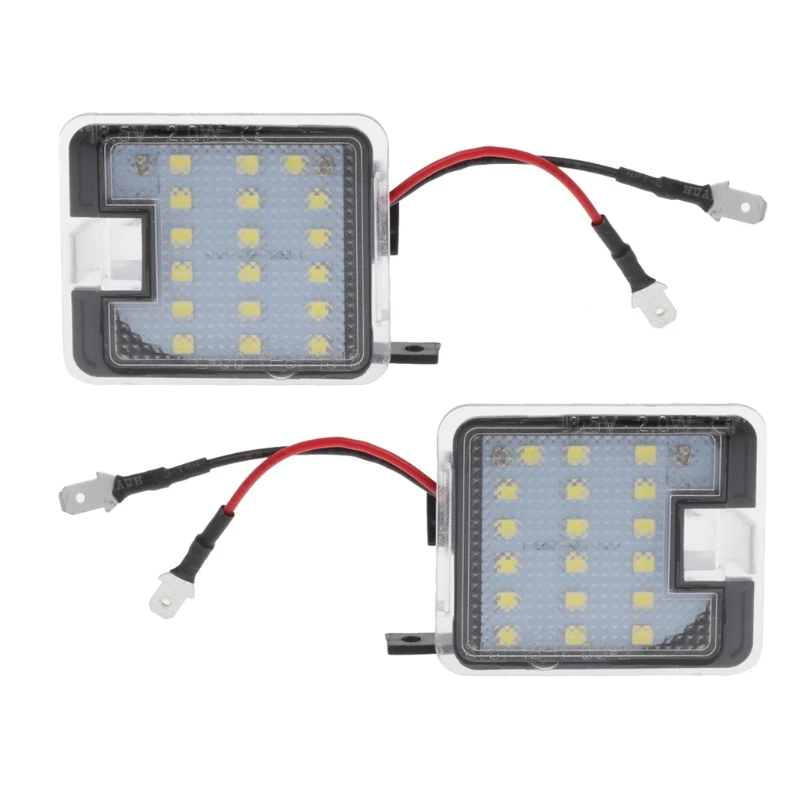 

Two Sides Rear View Mirror LED Puddle Lights For Ford C-max Kuga Escape Mondeo