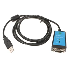 USB в RS232 RS-232(DB9) COM стандартный последовательный кабель адаптер конвертер кабель