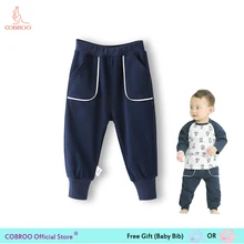 Детская одежда для мальчиков, штаны для девочек, брюки унисекс, хлопок, 6-36 месяцев, длинные детские штаны 120042